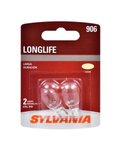 Sylvania 906LL.BP2 #906 White Long Life Mini Bulb 2 Pack 