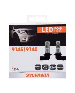 Sylvania 9145LED.BX2 #9145 Zevo LED Fog Bulb 2 Pack 