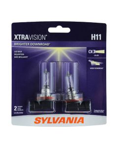 Sylvania H11XV.BP2 #H11 XtraVision Halogen Headlight Bulb 2 Pack 
