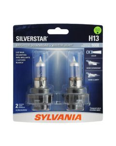 Sylvania H13ST.BP2 #H13 SilverStar Halogen Headlight Bulb 2 Pack 
