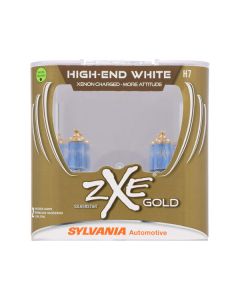 Sylvania H7SZG.PB2 #H7 SilverStar zXe Gold Halogen Headlight Bulb 2 Pack 