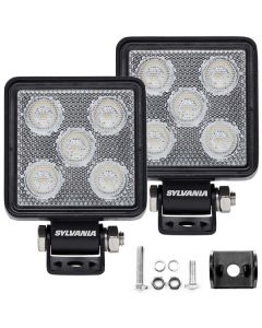 Sylvania SLMCUB3INFL2.BX2 Slim 3" LED Pod Cube -Flood Light 