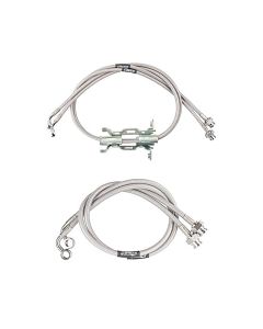 Synergy Manufacturing  Stainless Braided Brake Line Kit for 20-22 Jeep Gladiator JT