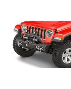 TACTIK  Stubby Front Bumper with Hoop for 18-23 Jeep Wrangler JL & Gladiator JT