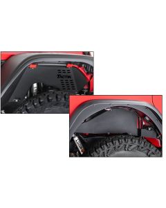 Tactick JL Front and Rear Fender Liner Kit