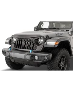 TACTIK  Goblin Shark Grille  for 18-25 Jeep Wrangler JL & 20-25 Jeep Gladiator JT w/o TrailCam