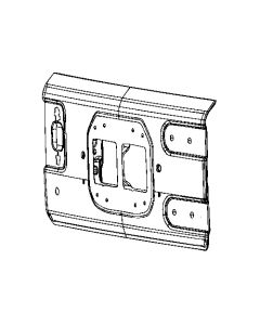 Mopar 68281561AI Tailgate Shell for 18-22 Jeep Wrangler JL