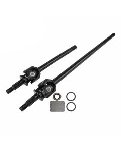 Ten Factory MG22145 Front 27 Spline (Disconnect Eliminator) Chromoly Axle Kit for 87-95 Jeep Wrangler YJ and 84-92 Cherokee XJ with Dana 30 Axle