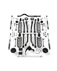 Teraflex 1451403 4” Suspension Lift System w/ 8 Alpine Flexarms, Track Bar, & 9550 VSS Shocks for 07-18 Jeep Wrangler JK 2 Door