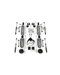 Teraflex 1251401 4" Coil Spring Base Lift Kit & 9550 VSS Twin-Tube for 07-18 Jeep Wrangler JK Unlimited 4-Door