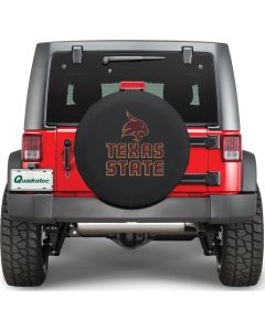 HBS TIRE COVER TEXAS STATE 30X8 BLK