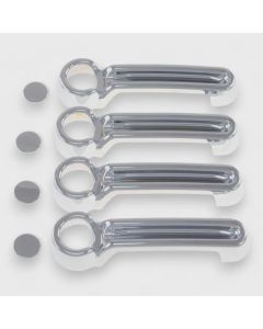 Trim Illusion  8 pc Door Handle Covers  for 07-18 Jeep Wrangler JK & 08-13 Jeep Liberty KK