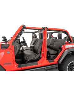 Tru-Fit  Eco Leather Front & Rear Seat Covers for 21-25 Jeep Wrangler JL Unlimited 4-Door 4Xe with Rear Seat Center Armrest