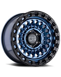 BLK RHNO SENTINEL 17X8.5 5X5 COBLT BLUE