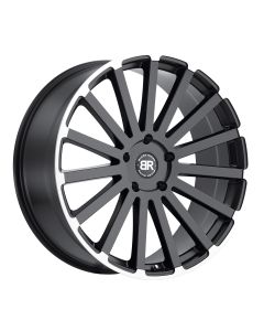 BLK RHINO SPEAR 22X9.5 5X5 6.4 BLK/MACH