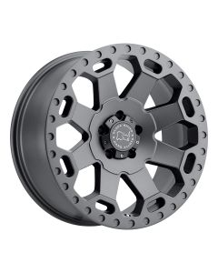 BLK RHNO WARLORD GUN 18X9 5X5 4.5BS