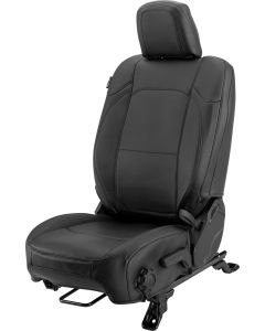 Tru-Fit  Eco Leather Front & Rear Seat Covers for 21-25 Jeep Wrangler JL Unlimited 4-Door 4Xe with Rear Seat Center Armrest