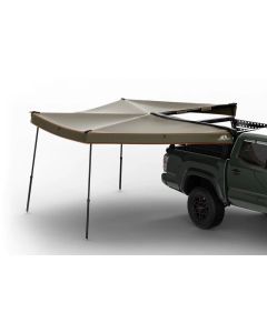 TUFF STUFF OVERLAND AWNING, 270 DEGREE, COMPACT, PASSENGER SIDE, KIT WITH MOUNTING BRACKETS