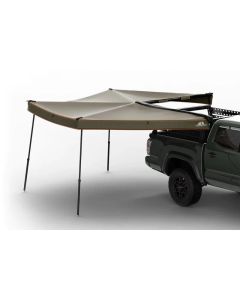 TUFF STUFF OVERLAND AWNING, 270 DEGREE, COMPACT, PASSENGER SIDE, KIT WITH MOUNTING BRACKETS