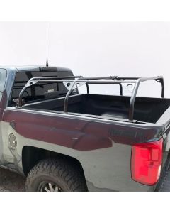 TUFF STUFF OVERLAND ROOF TOP TENT TRUCK BED RACK, ADJUSTABLE, POWDER COATED 51"