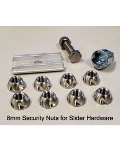 TUFF STUFF OVERLAND SECURITY NUTS, 8MM