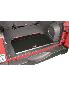 Cubby Cover w/ Combo Lock for Jeep Wrangler JK; 2007-2018