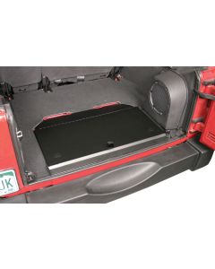 Cubby Cover w/ Combo Lock for Jeep Wrangler JK; 2007-2018