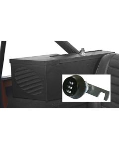 Tuffy 015-01 Security Speaker Safe in Black  for 80-91 Jeep CJ & Wrangler YJ