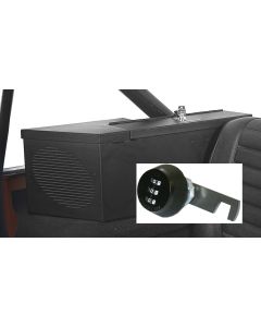 Tuffy  Security Speaker Safe in Black  for 80-91 Jeep CJ & Wrangler YJ