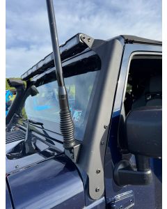 TYRI Off-Road Lighting  V48 Hyperion Ligh Bar Windshield Brackets for 07-18 Jeep Wrangler JK