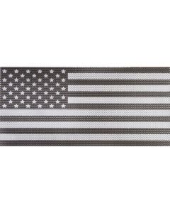 UTS JK BLACK/WHITE FLAG GRILL INSERT