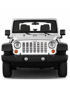 Under The Sun Inserts  American Flag Series Grille Insert for 07-18 Jeep Wrangler JK