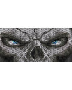 UTS JK SKULL BLUE EYE GRILL INSERT