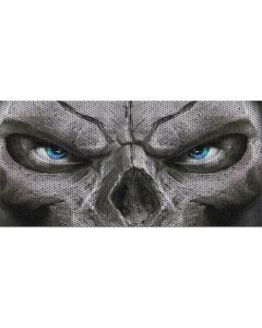 UTS JK SKULL BLUE EYE GRILL INSERT