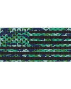 UTS JL BLUE GREEN CAMO STAR STRIPE INS WITH TRAIL CAMERA