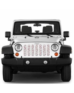 Under The Sun Inserts  Holiday Series Grille Insert for 07-18 Jeep Wrangler JK