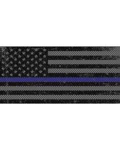 UTS JK DISTRESSED THIN BLUE LINE INSERT