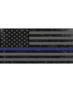 UTS JK DISTRESSED THIN BLUE LINE INSERT