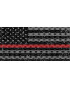 UTS JK DISTRESSED THIN RED LINE INSERT