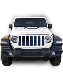 UTS JL DISTRESSED BLK/BLU GRILLE INSERT