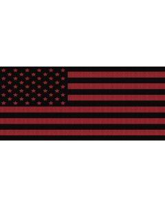 UTS JK BLK/RED GRILLE INSERT