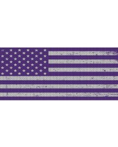 UTS JK DIST WHITE/PURP GRILLE INSERT