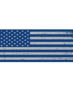 UTS JK DIST WHITE/BLU GRILLE INSERT