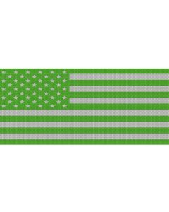 UTS JK WHITE/GREEN GRILLE INSERT