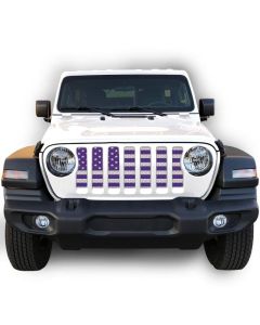 UTS JL WHITE/PURPLE GRILLE INSERT