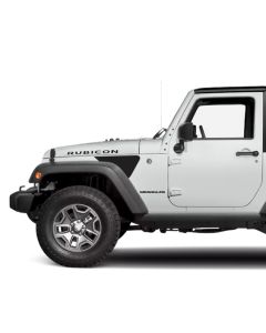 Under The Sun Inserts VNTDCL-SLDBLK-JK Side Decals for 07-18 Jeep Wrangler JK