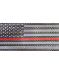 UTS JK BLK/BLU RED LINE GRILLE INSERT