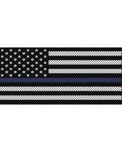 UTS JK THIN BLUE LINE BLACK WHITE INS
