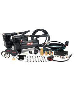 Dual Stealth Black 485 Viair Mounted System (VMS), 200PSI