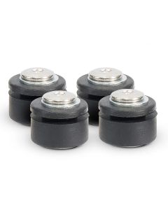 420, 460, 444, 480 Series Rubber Vibration isolators with Improved Mounts, Set of 4